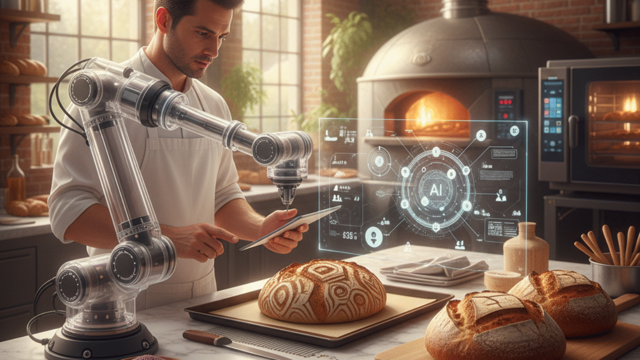 panificação moderna e futurista